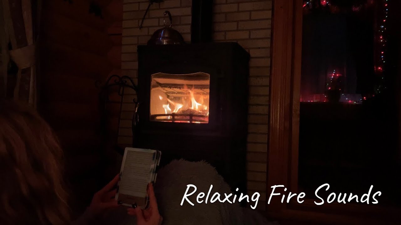 READ WITH ME | No Music | Relaxing Fire Sounds