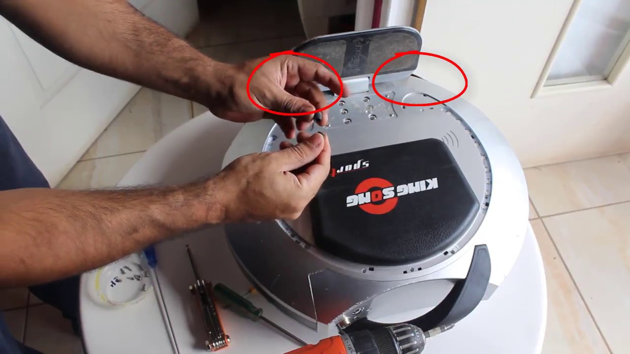 reparar llanta de monociclo electrico  kingsong k16s