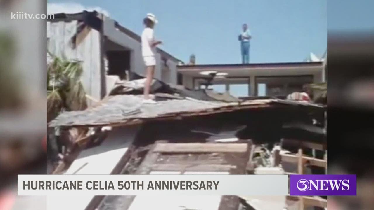 50 year anniversary since Hurricane Celia walloped the Coastal Bend with winds as high as 180 mph