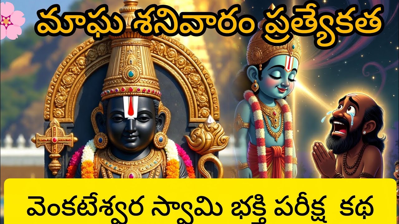 Venkateswara Swamy Bhakti Pariksha Story in Telugu #Tirumala Devotional Story#devotional 