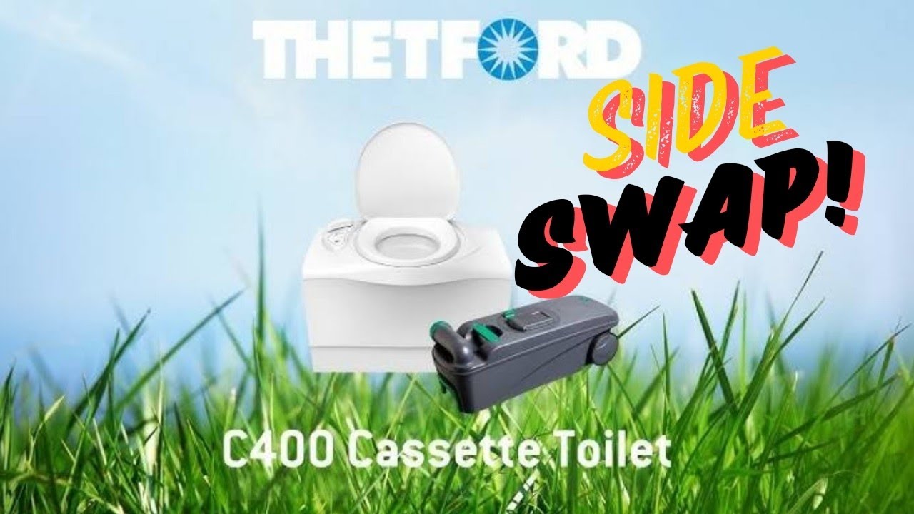 Thetford C402 Toilet side swap