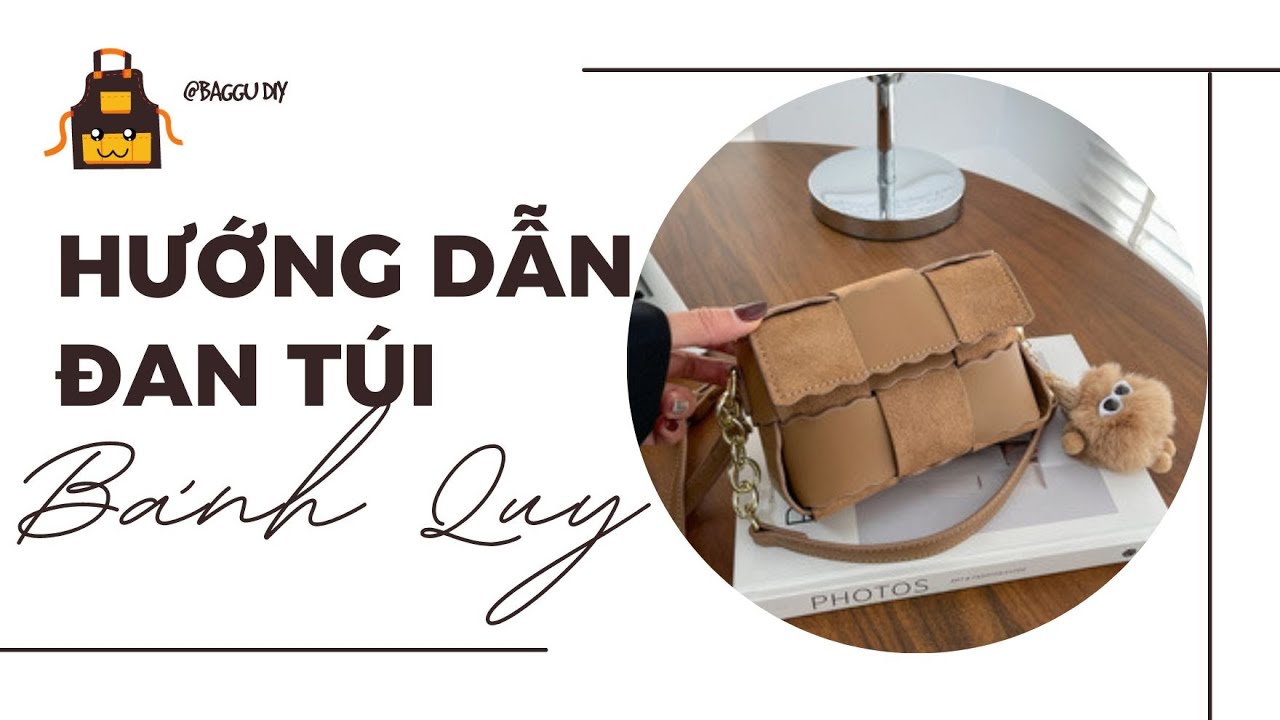 Hướng Dẫn Đan Túi Da Bánh Quy L01| Túi tự đan Baggu DIY #shorts
