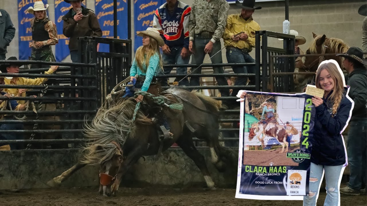 BRONC RIDING as a woman in rodeo | Circuit Finals