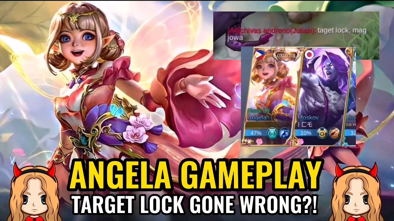 Angela Gameplay - Target Lock Prank Gone Wrong?!