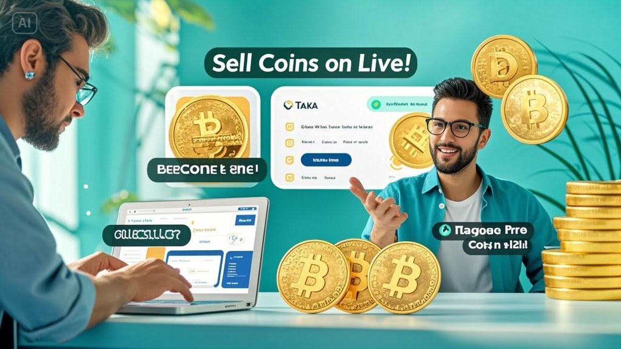 Becoming a Coin Seller on Taka Live: Step-by-Step Application Guide