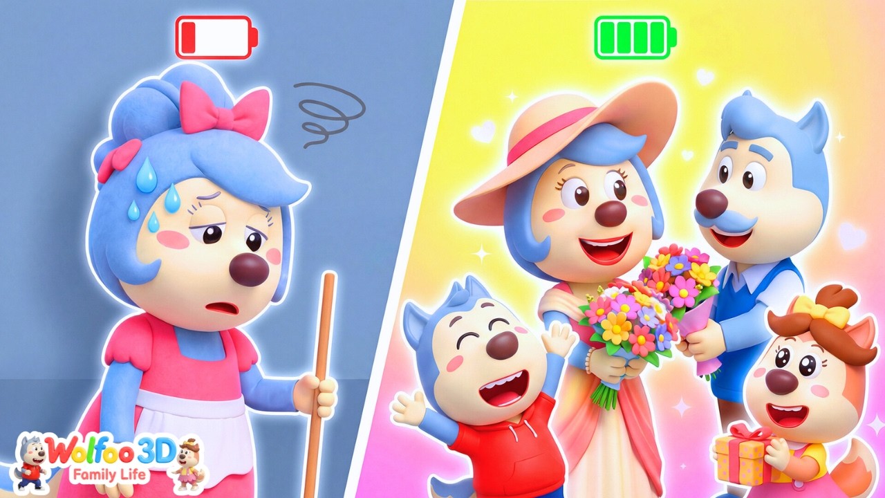 Wolfoo Learns | A Special Surprise for Mommy! | Family Stories for Kids