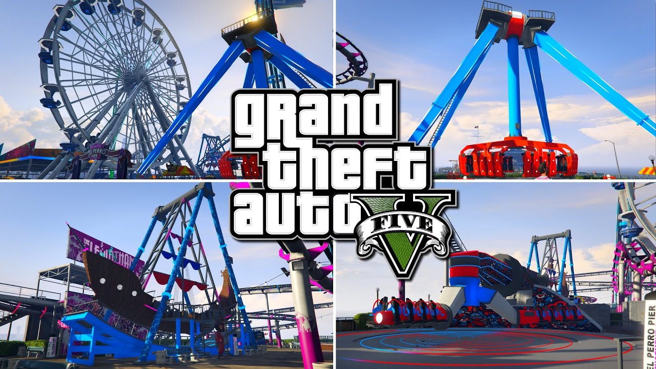 UNE NOUVELLE FÊTE FORAINES SUR GTA 5 ! 1.67 #gta #dlc #new
