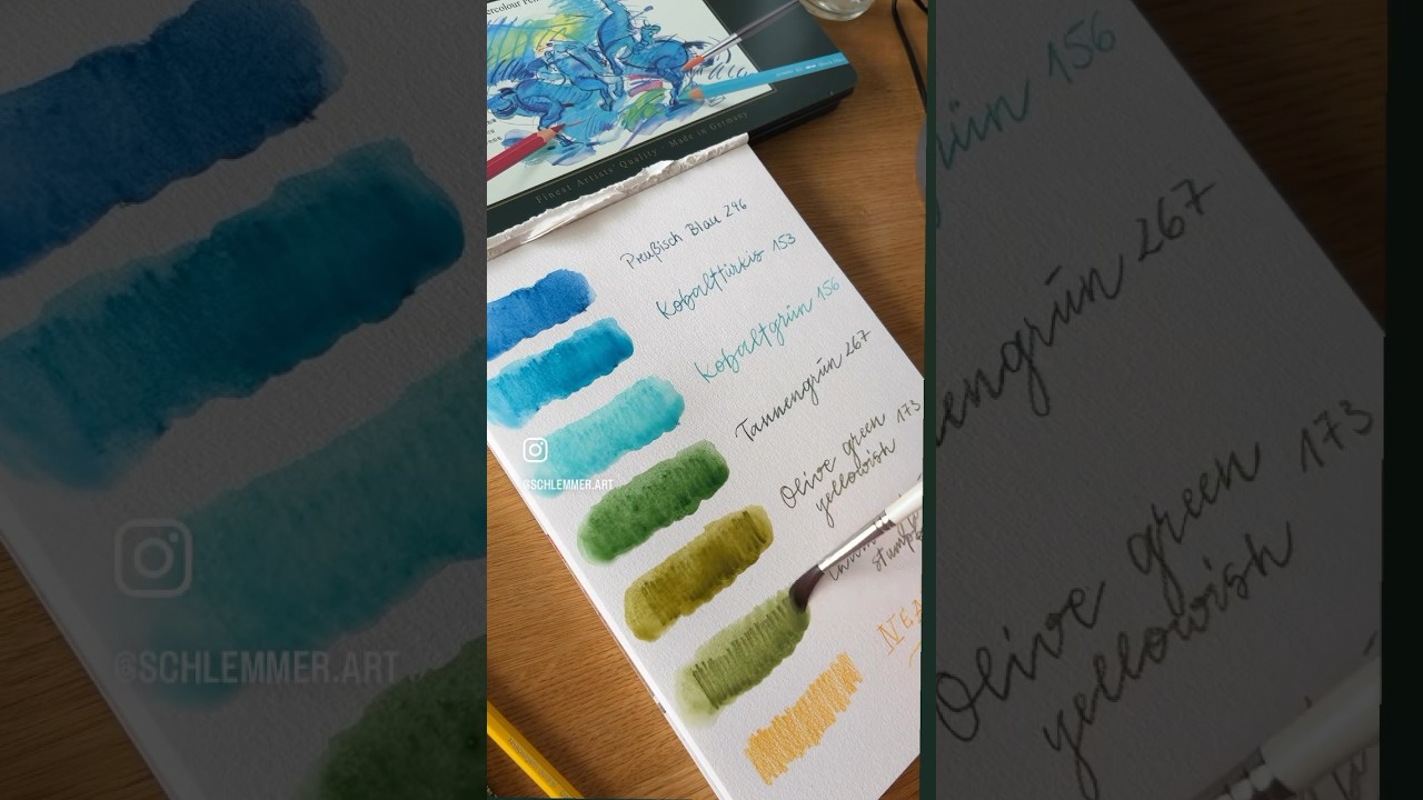 Watercolor Pencil @FaberCastellGroup Albrecht D&uuml;rer #watercolor #artsupplies #art