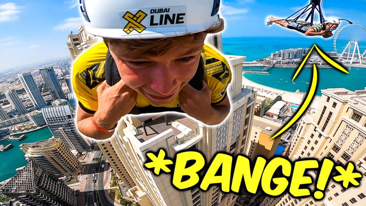 Pr&oslash;ver den VILDESTE ZIPLINE I DUBAI!
