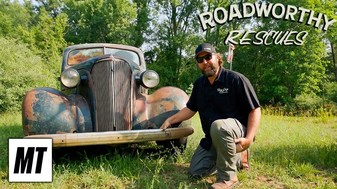 Abandoned 1937 Chevrolet Deluxe Has Been Sitting for 25 Years! | Roadworthy Rescues