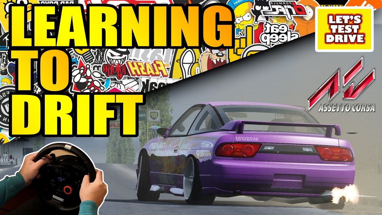 Assetto Corsa: How To Drift With a Logitech Driving Force GT @ 900 degrees