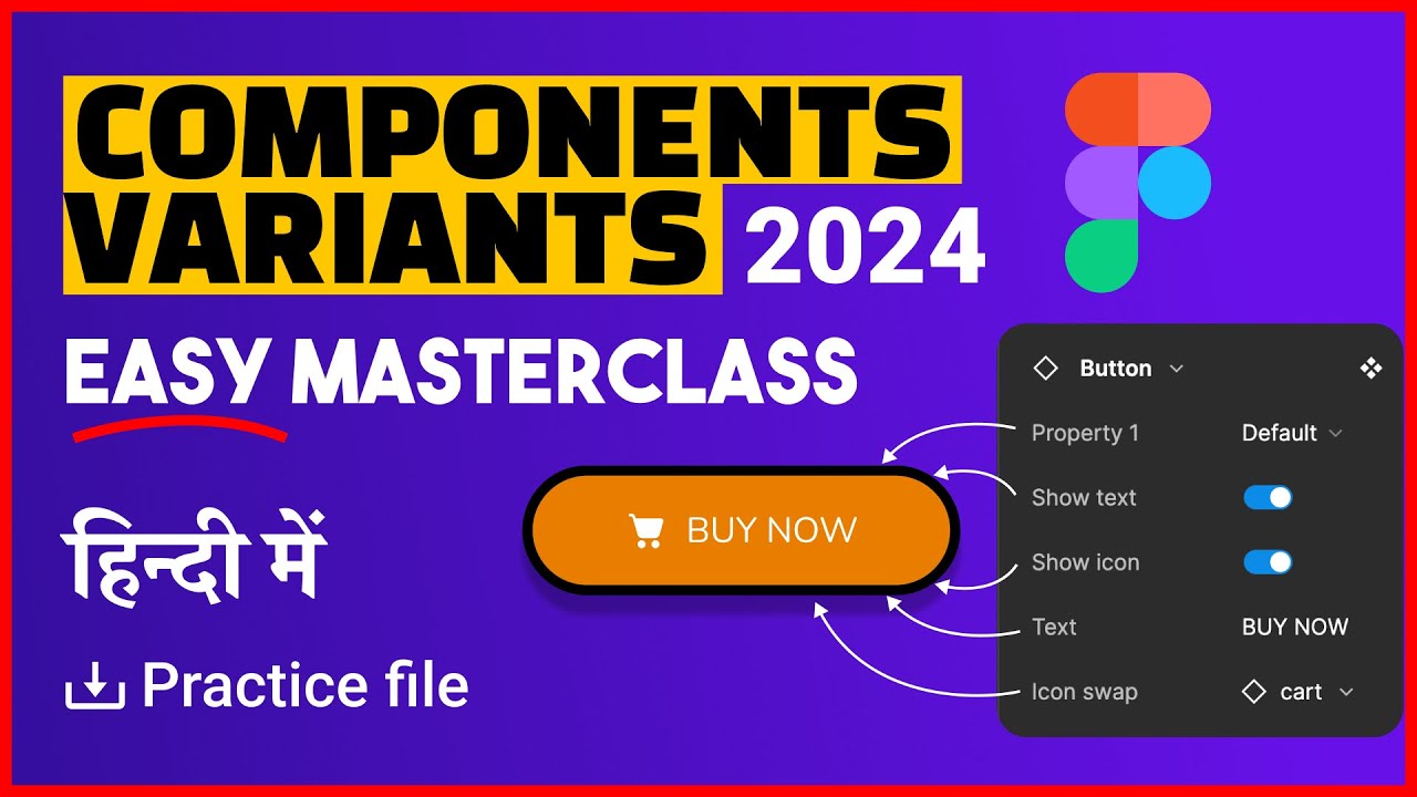 Figma Components: The Ultimate Guide by graphics guruji