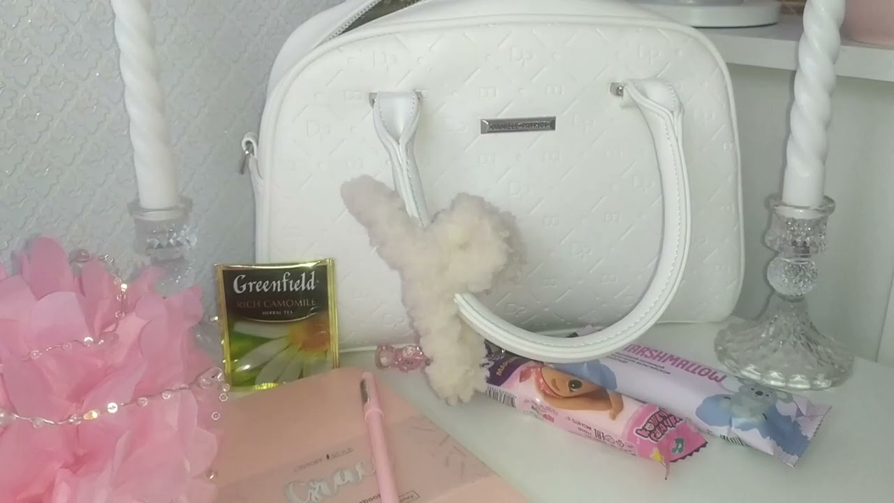 Что в моей сумке?👛/What's in my Bag🍓🧁 #kari #patrici #sunlight