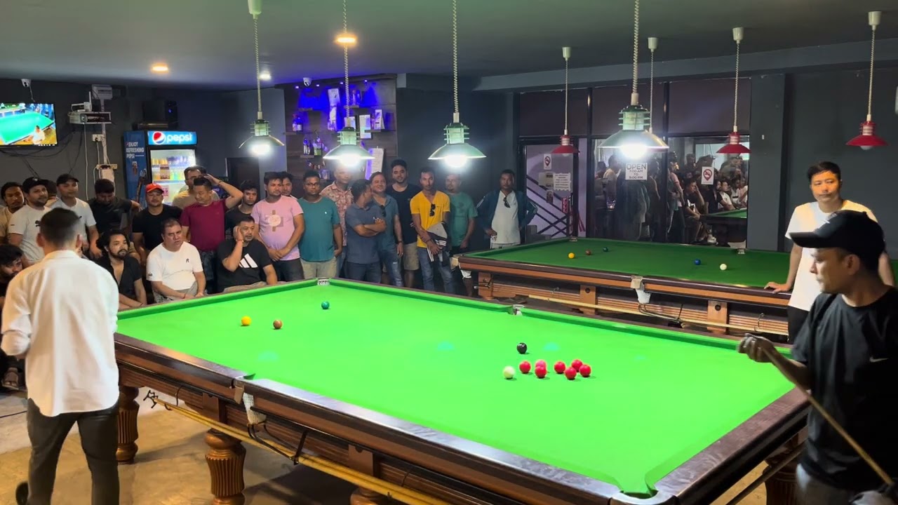 Chitwan open snooker  tournament Semi final Bikash Khati (kanu)vs Roshan Khadka(Active)