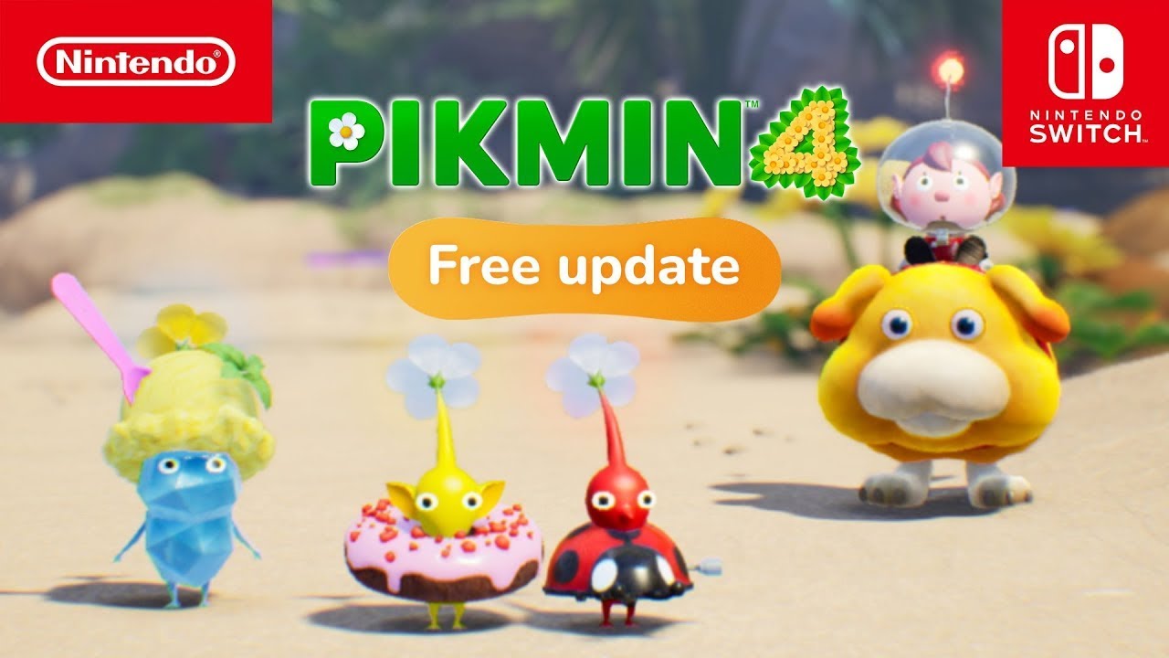 A free update is coming to Pikmin 4! (Nintendo Switch)