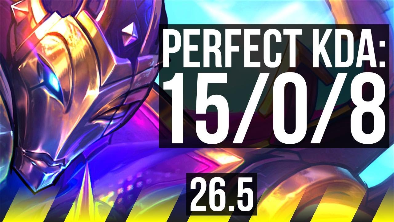 JHIN & Nautilus vs LUCIAN & Lulu (ADC) | Perfect KDA: 15/0/8 | EUW Diamond | 26.5