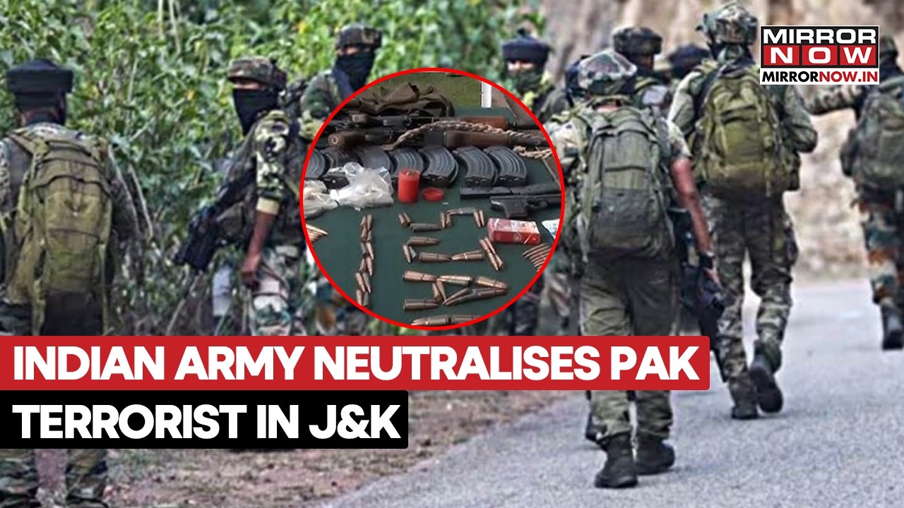 Indian Army, J&K Police Neutralise Pakistani Terrorist In Uri Encounter Operation | Watch