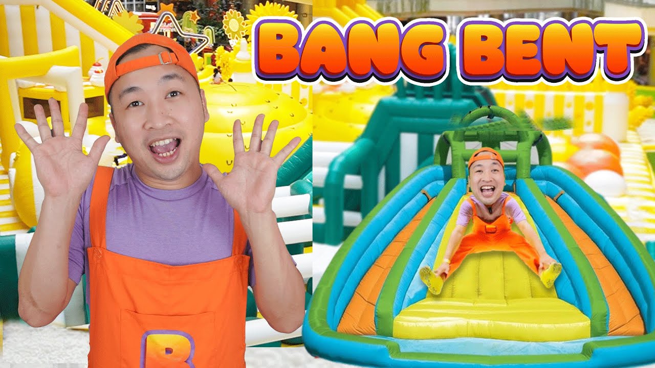 BANG BENT MAIN DI BOUNCER TERBESAR INDONESIA DI DALAM MALL | INDOOR PLAYGROUND | MAKAN SESUAI EMOJI