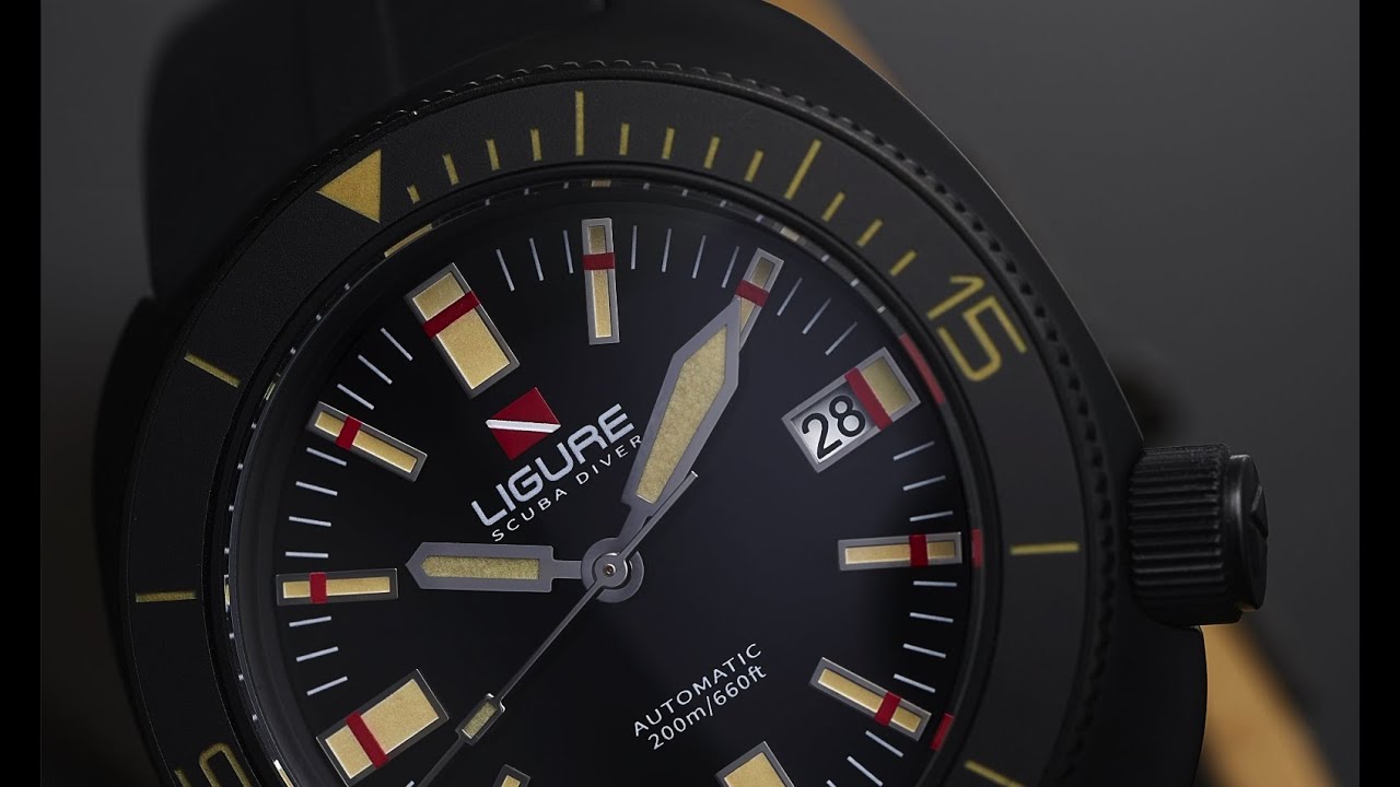 Ligure Watches Nero di Seppia