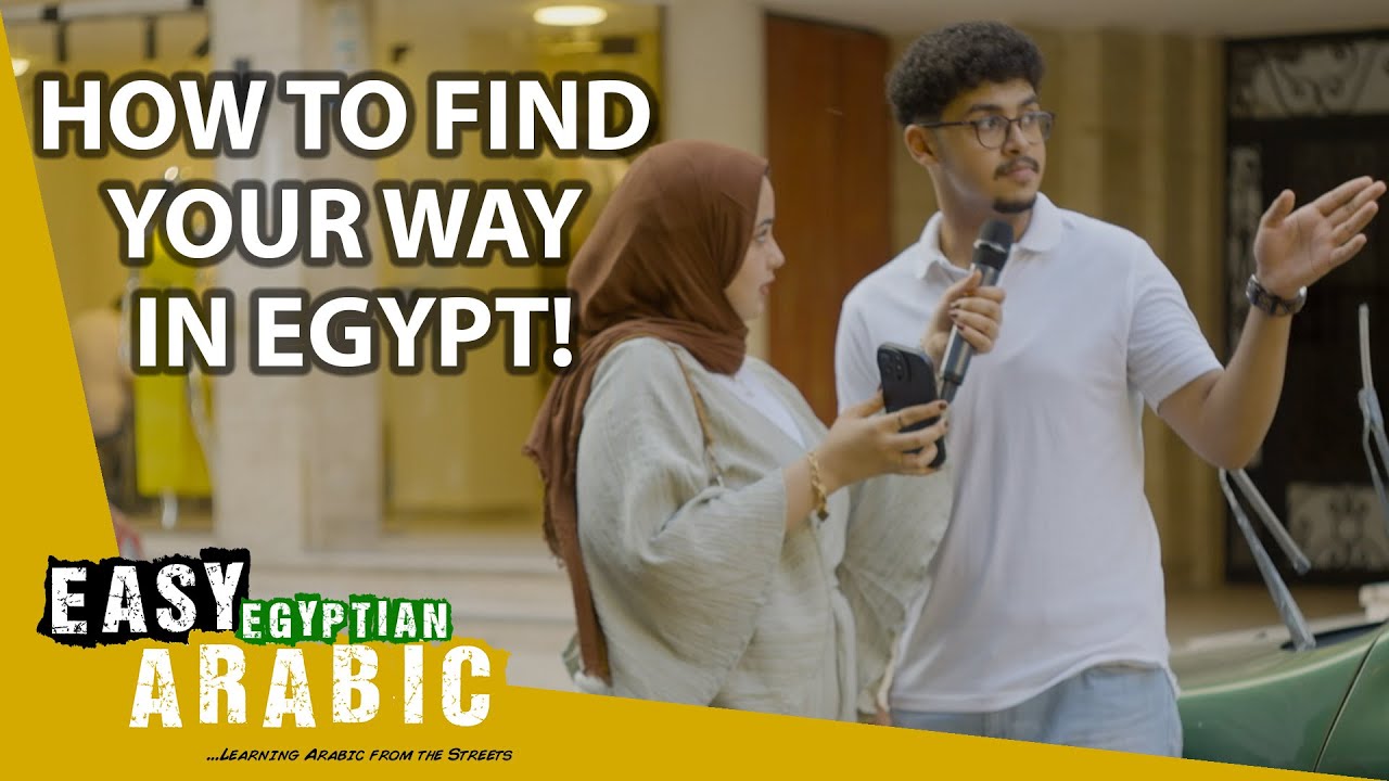 Asking for Directions in Slow Egyptian Arabic | Super Easy Egyptian Arabic 11