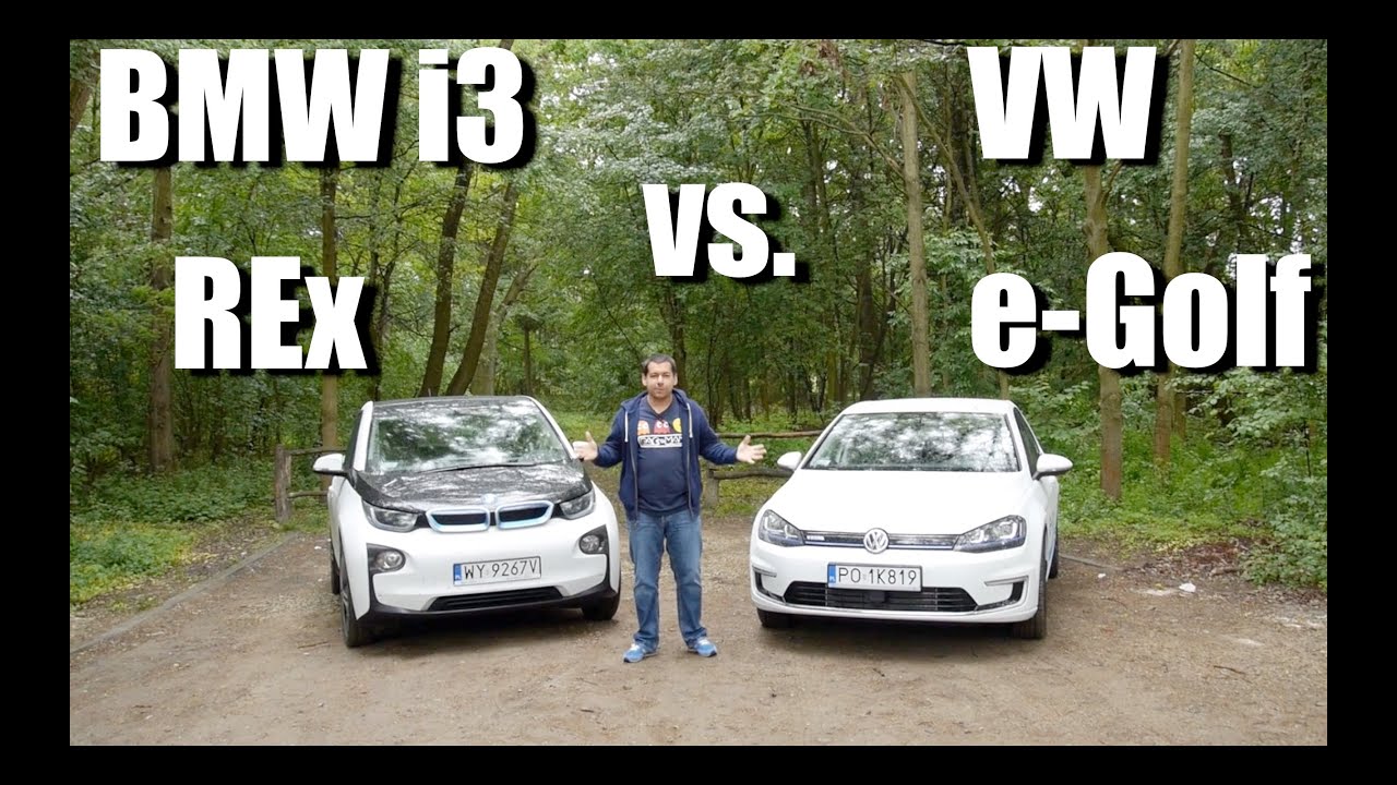 Volkswagen e-Golf kontra BMW i3 REx (PL) - pierwsza jazda próbna i porównanie
