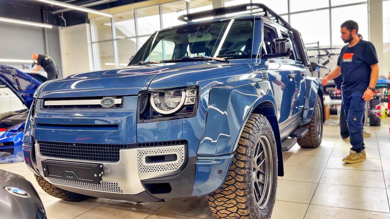 Ставим полный комплект от Arctic Trucks на новый Defender.