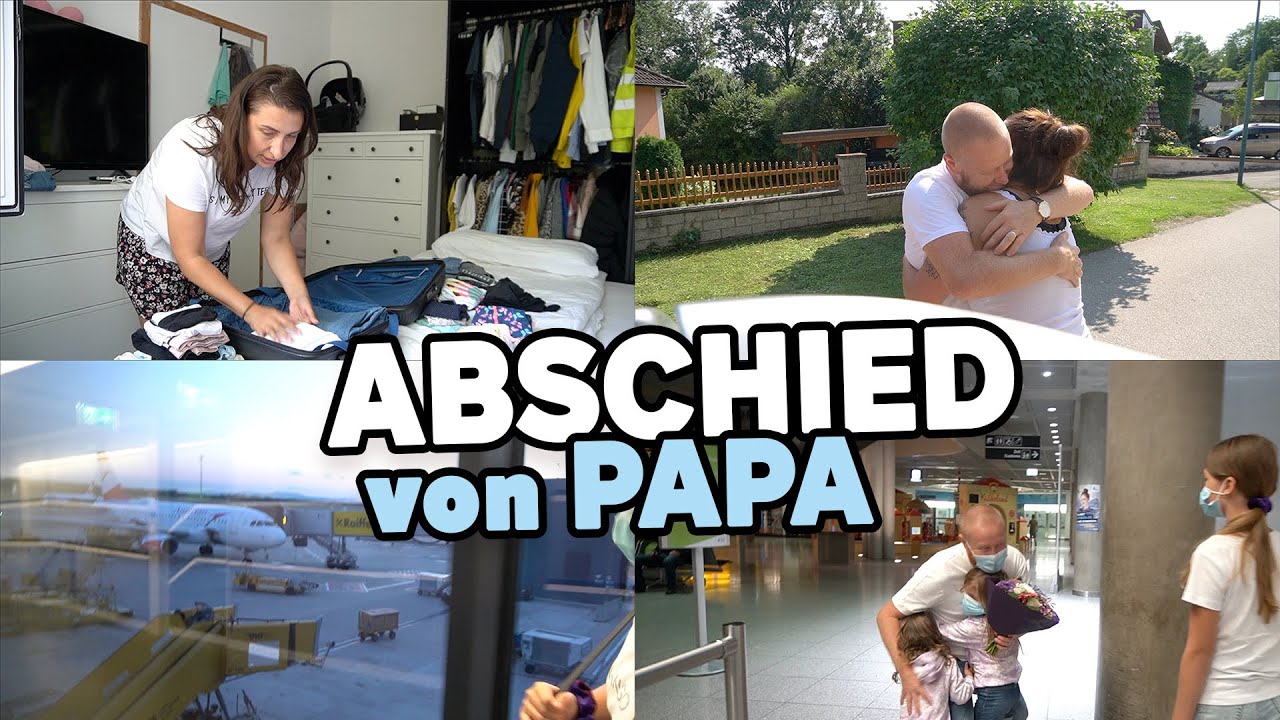Abschied von Papa | Koffer packen | Wir fliegen nach Stuttgart | Wochenvlog | Familie Diamanta 💎