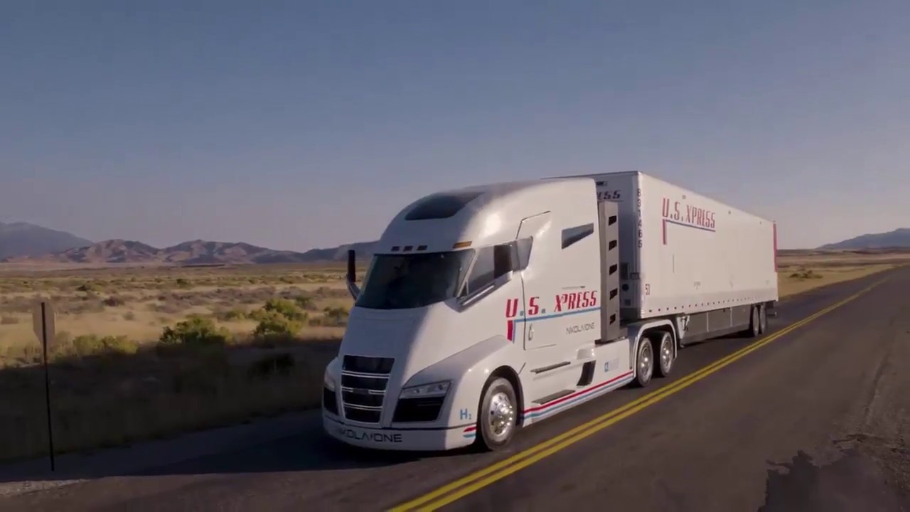 Nikola One Electric Truck Teaser