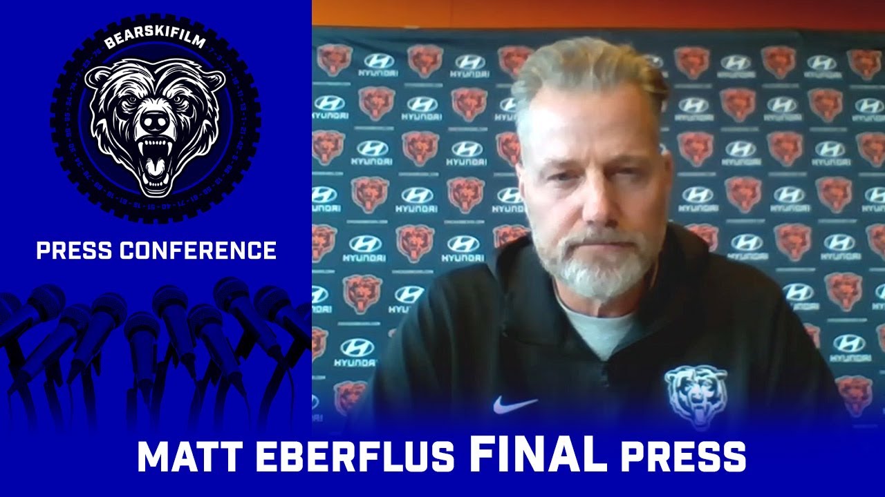 Matt Eberflus FINAL PRESS as Chicago Bears Head Coach || NFL Week 13 ||