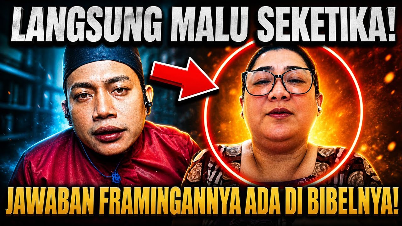 Ibu Kristen Ini Langsung Malu, Ajarannya Dibongkar di Bibelnya‼️Diskusi Ust Yusuf PI
