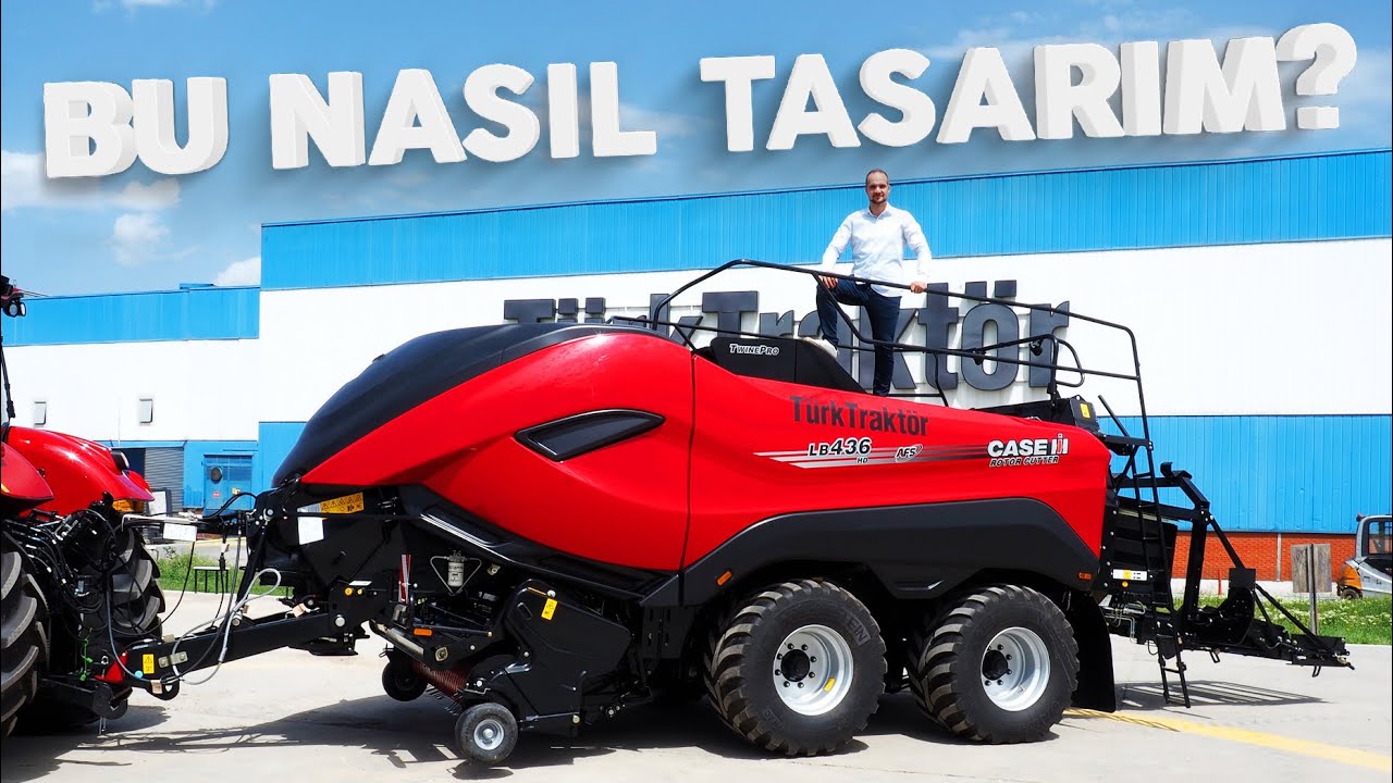 Başka Bir Boyut! Case IH Büyük Balya Makinesi LB436 HD