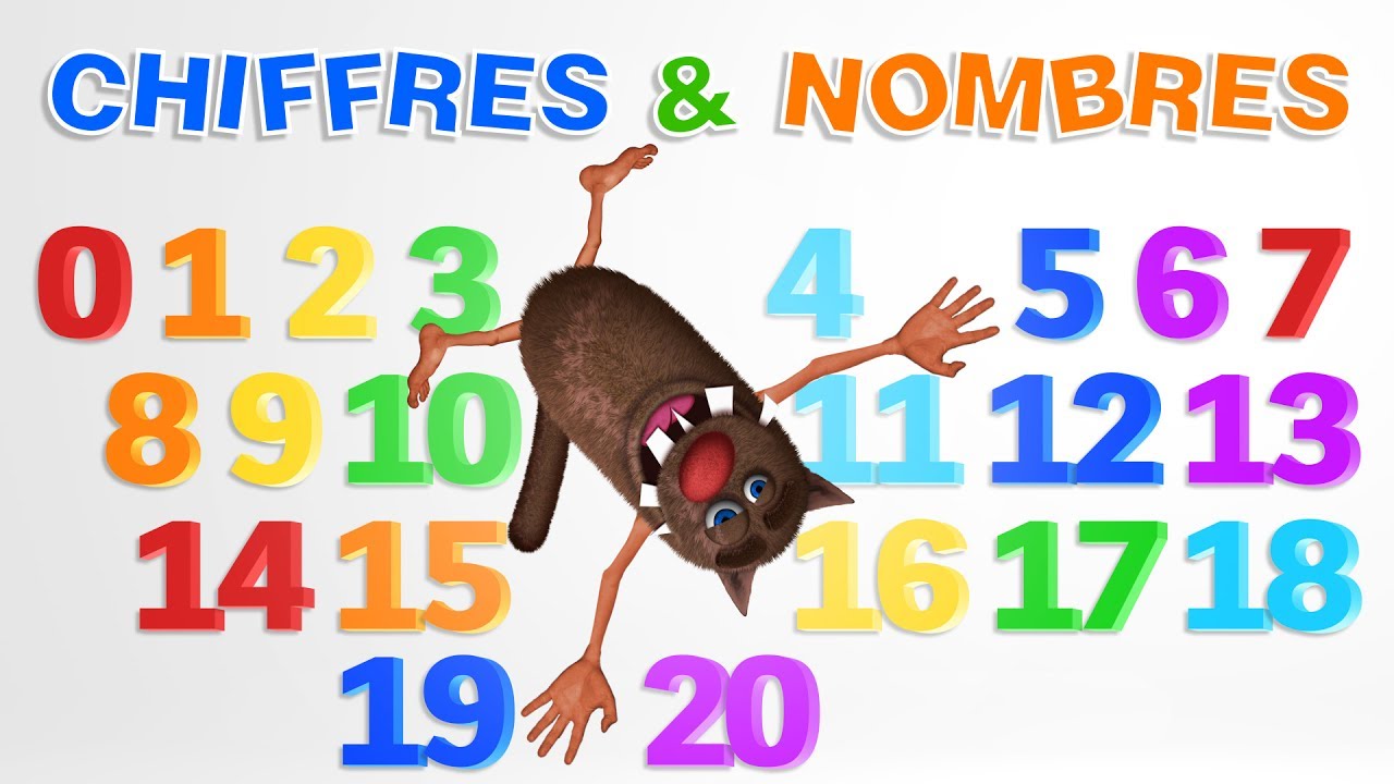 Apprendre aux enfants les chiffres les nombres (Learn numbers for kids, Toddlers) 4K