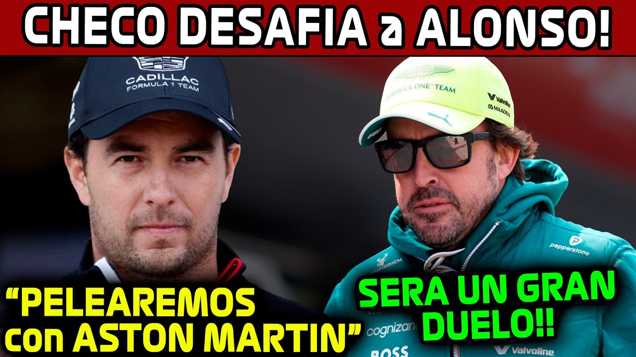 CHECO DESAFIA a FERNANDO ALONSO!! CADILLAC vs ASTON MARTIN!! FORMULA 1 GP CHINA 2026