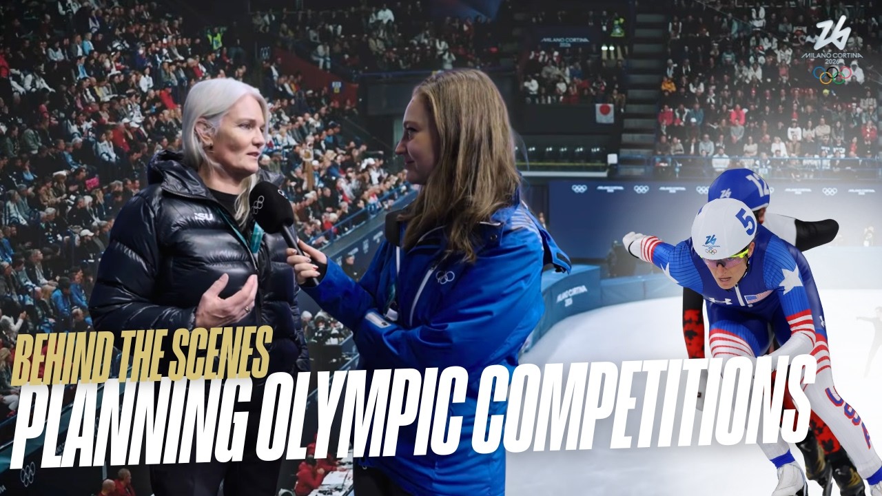 How to Organise Olympic Competitions with Jessica Roosli 📋⛸️ | Behind the Scenes #MilanoCortina2026