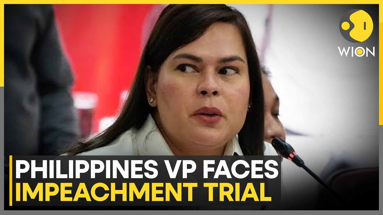 Sara Duterte Impeachment Trial: Accusations Involve Misuse Of Government Funds & Bribery | WION