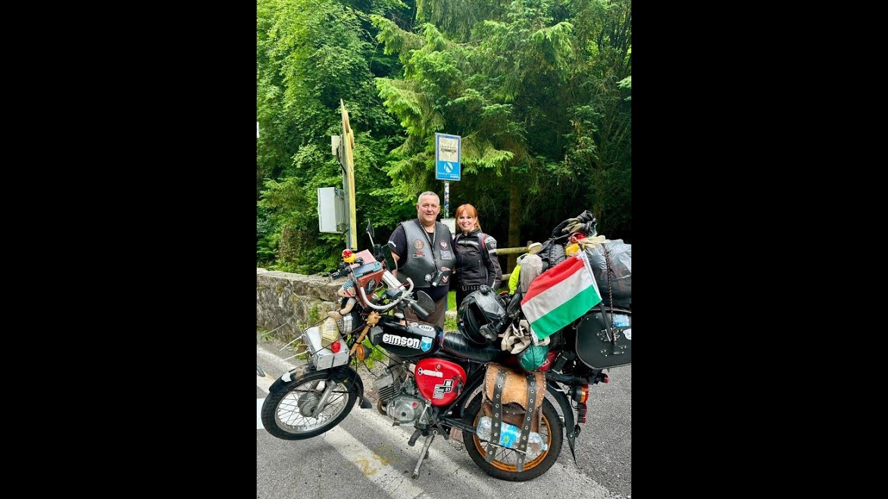 Simson S51 Alpok túra 3.rész