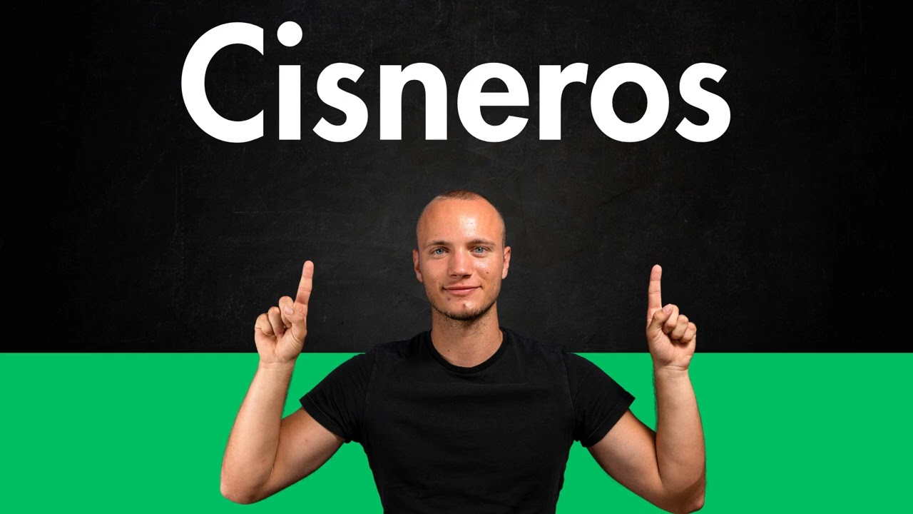 How to Pronounce CISNEROS (Correctly)