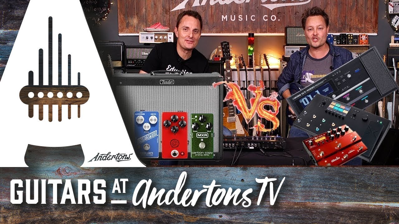 Real Amp and Pedals vs Helix, GT1000, Headrush & Atomic Amplifire 6