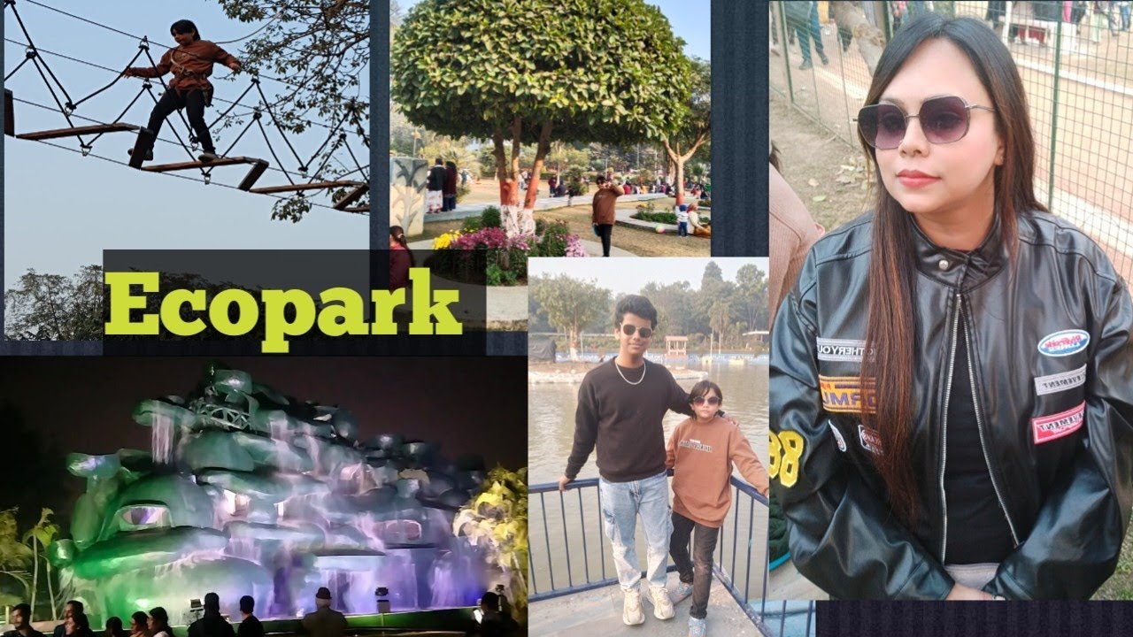 #ecopark #patna #ziplining #alooparantha #arrangement #plantation 