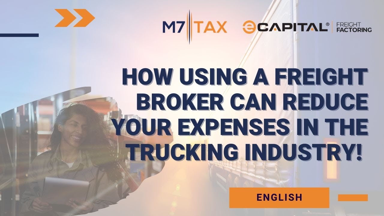 HOW USING A FREIGHT BROKER CAN REDUCE YOUR EXPENSES IN THE TRUCKING INDUSTRY!