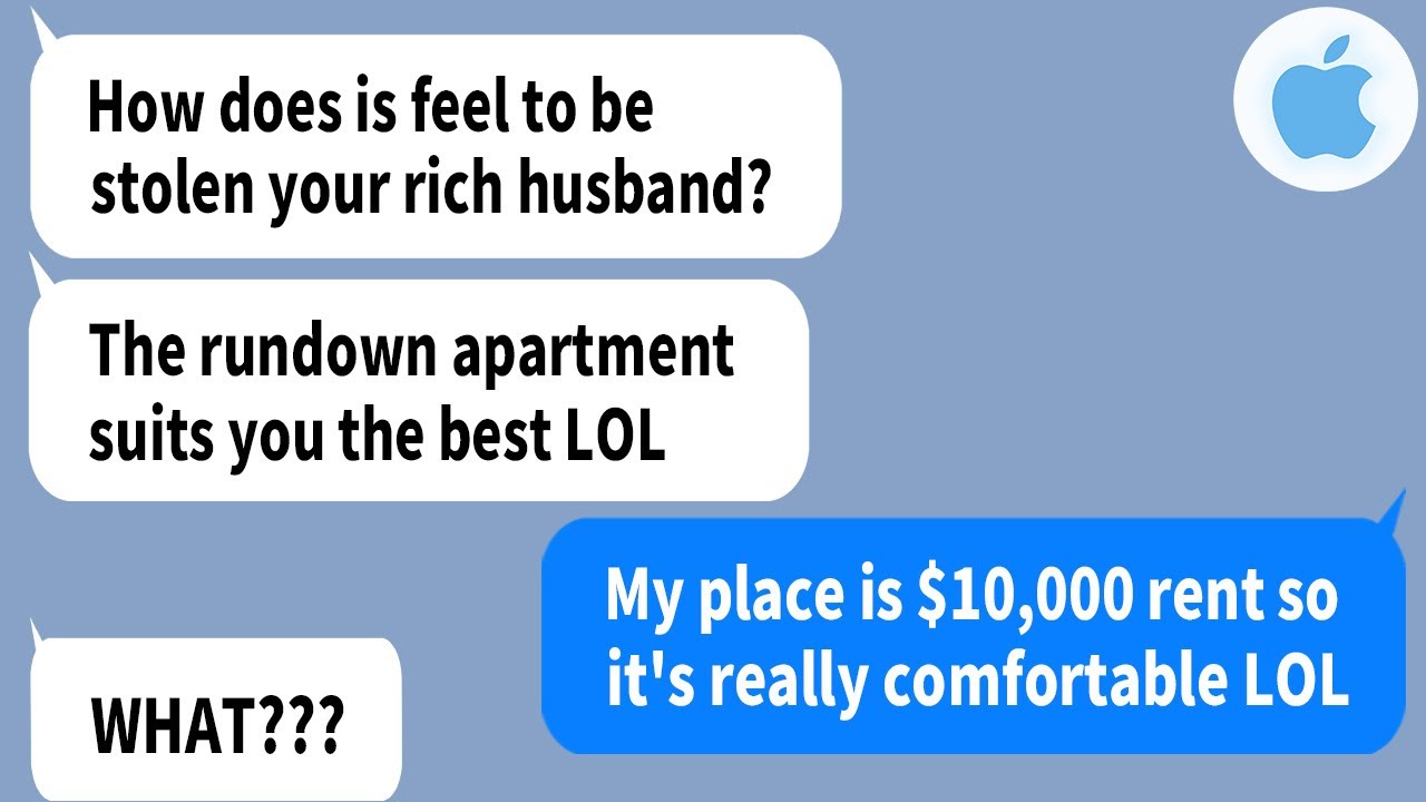 【Apple】My lil sister stole my rich husband but when she found out a shocking truth…