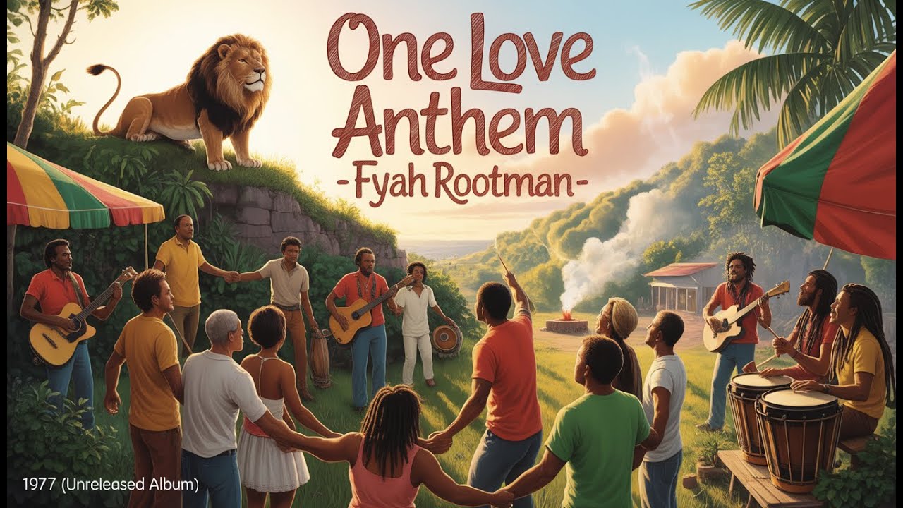 Roots Reggae  (1977) [Unreleased Album] Fyah Rootman - One Love Anthem - Conscious Reggae, One Love