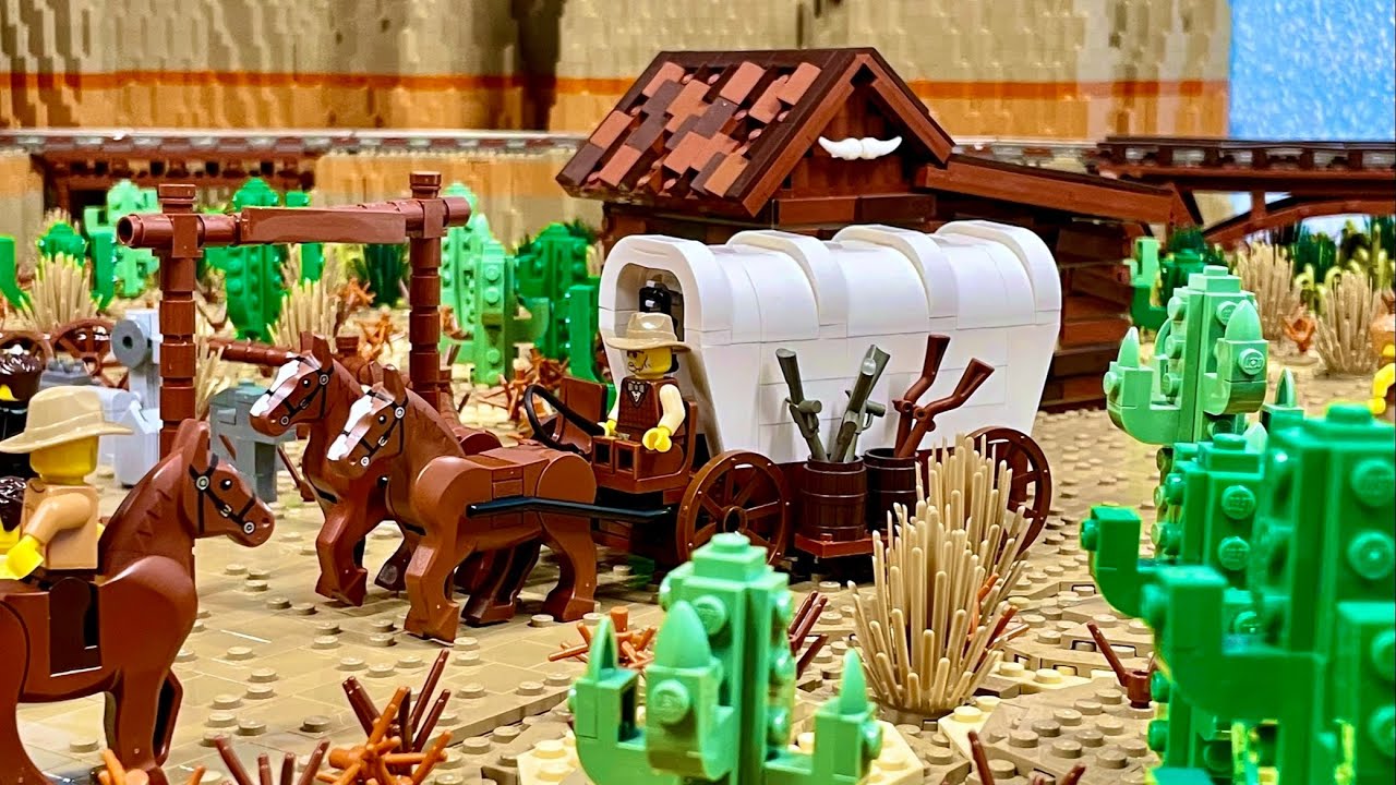 Die letzte Folge: Wilder Westen fertig! - Lego Western Welt Teil 28.