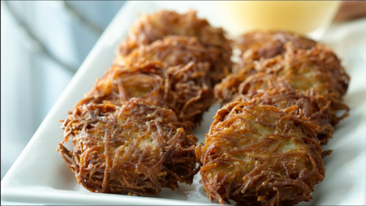 Best Ever Potato Latkes- Potato Pancakes Recipe