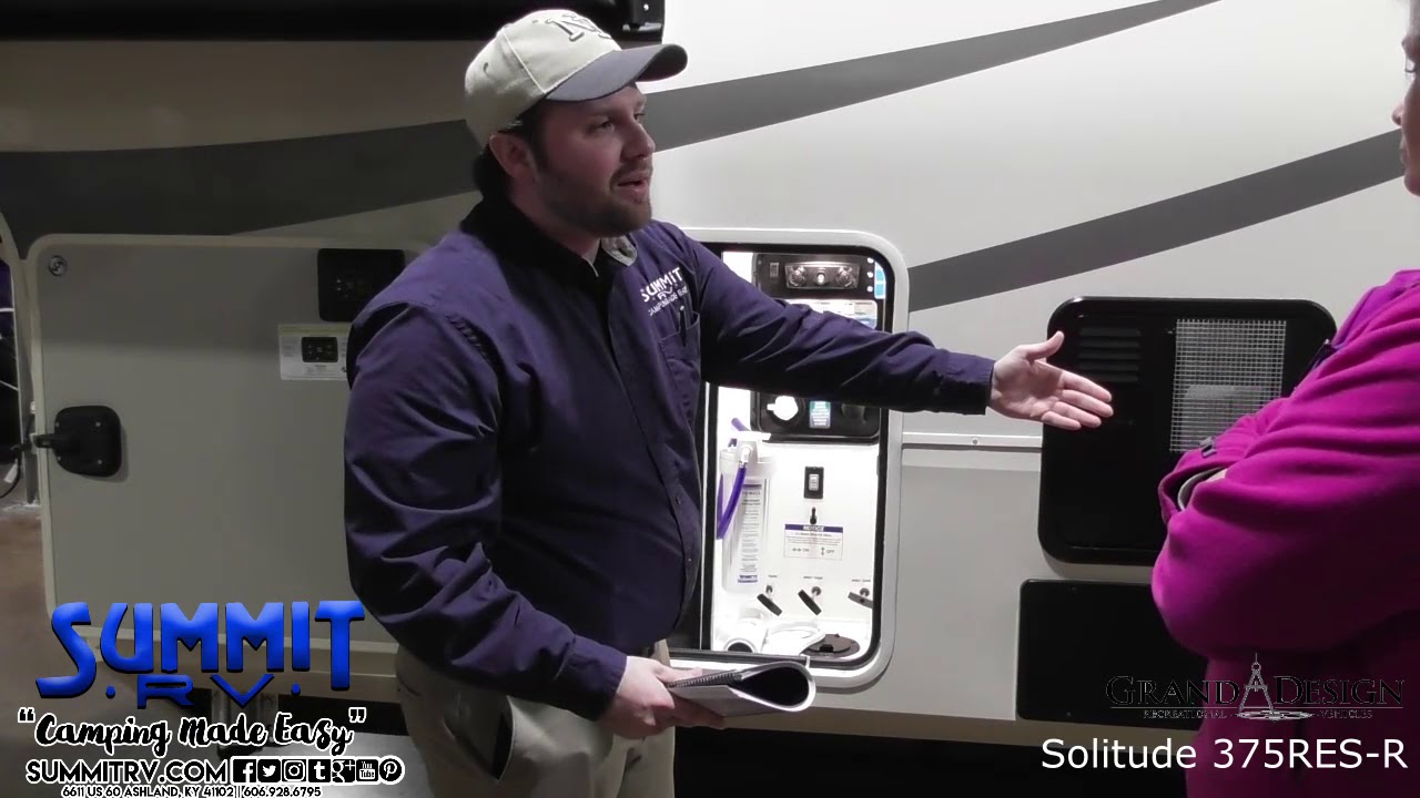 2018 Grand Design Solitude 375RES-R Fifth Wheel at Summit RV in Ashland, KY