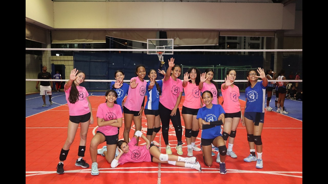 Juego Amistoso Segundo Set Entre Club Naco Vs Club Cachorro U14
