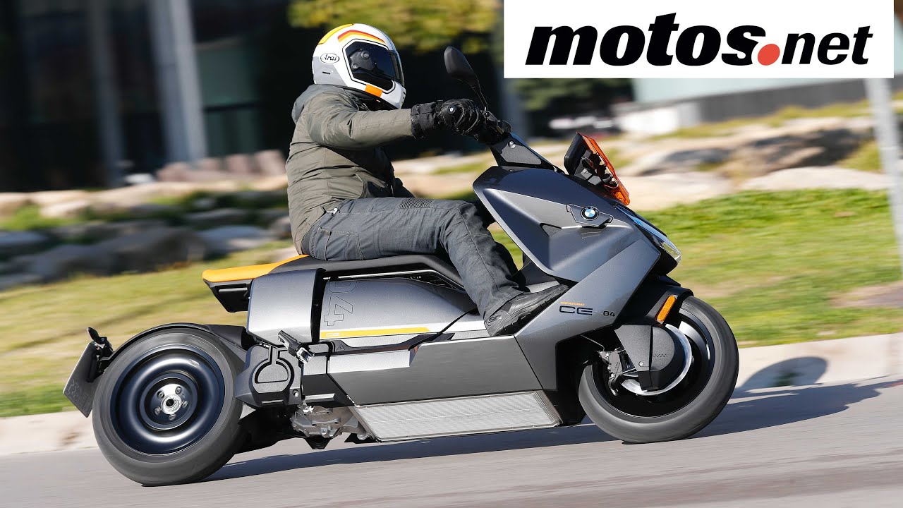 BMW CE 04 2022 | La eléctrica futurista / Review / Primera prueba / Presentación / 4K / motos.net