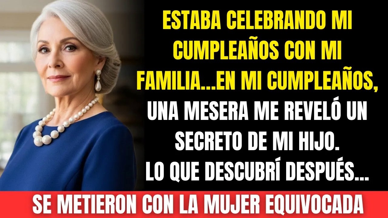 Estaba Celebrando Mi Cumpleaños Cuando Una Mesera Dijo Algo Que Me Dejó Helada