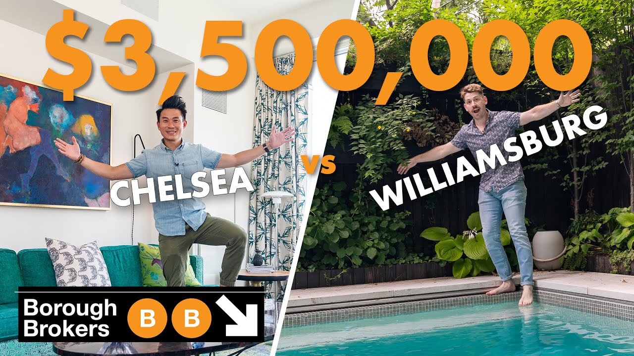 What Does $3.5 Million BUY you in NYC | Manhattan vs Brooklyn