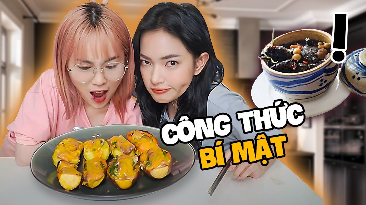 Misthy lục lọi tủ lạnh nh&agrave; Ch&acirc;u B&ugrave;i. Ph&aacute;t hiện m&oacute;n ăn giữ d&aacute;ng chưa từng tiết lộ?! FOOD CHALLENGE
